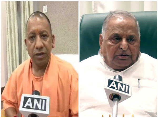 Uttar Pradesh Chief Minister Mulayam Singh and SP patron Mulayam Singh (Photo/ANI)