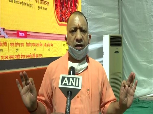 Uttar Pradesh Chief Minister Yogi Adityanath speaking to ANI in Ayodhya on Monday. (Photo/ANI)