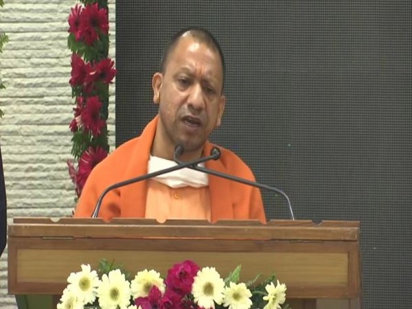 Uttar Pradesh Chief Minister Yogi Adityanath on Sunday. (Photo/ANI)