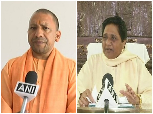 Uttar Pradesh Chief Minister Yogi Adityanath and BSP supremo Mayawati. (File photo)