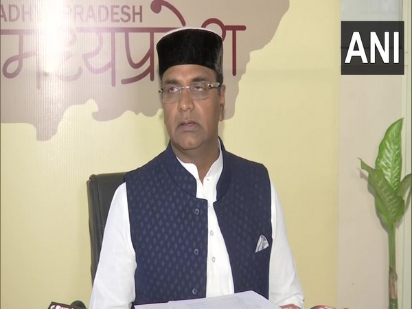 Madhya Pradesh Medical Education Minister Vishwas Sarang (Photo/ANI)