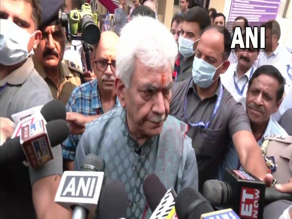 Jammu and Kashmir Lieutenant Governor, Manoj Sinha (Photo/ANI)