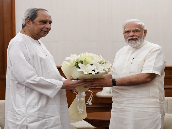 Odisha CM Naveen Patnaik meets PM Modi in Delhi today. (Photo/PMO)