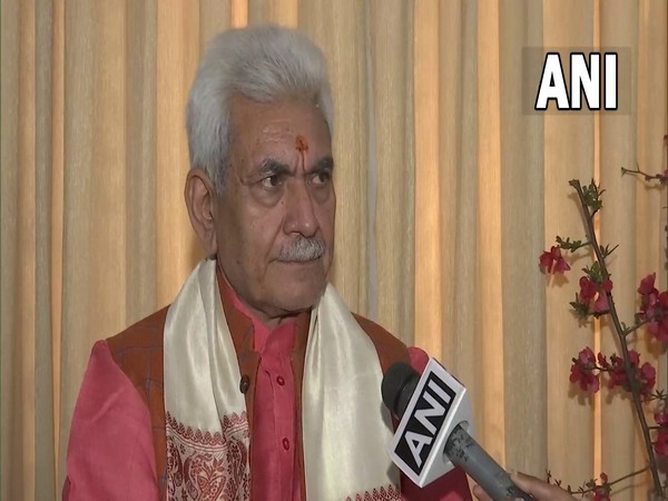 Jammu and Kashmir Lieutenant Governor Manoj Sinha (Photo/ANI)