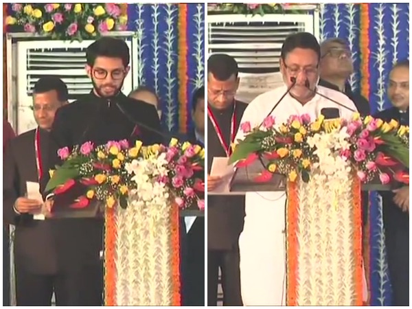 Aaditya Thackeray, Nawab Malik take oath as ministers in Maharashtra government