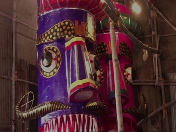 Effigy made by Jafar Ali (Photo/ANI)