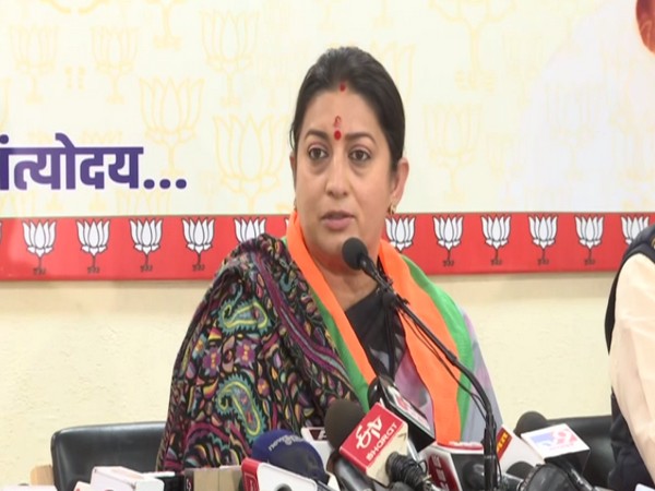 Union Minister Smriti Irani (Photo/ ANI)