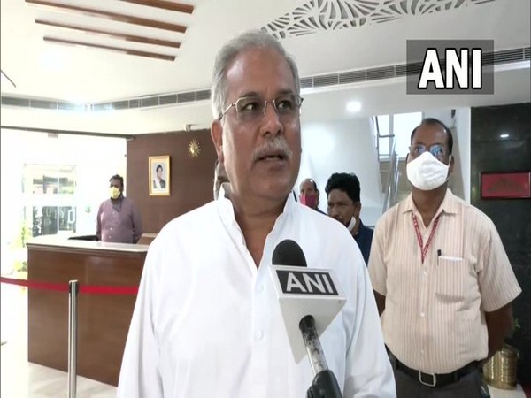 Chhattisgarh Chief Minister Bhupesh Baghel (File photo/ANI)