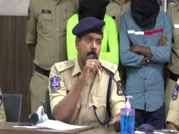 D Joel Davis, DCP, West Zone addressing a press conference. (Photo/ANI)