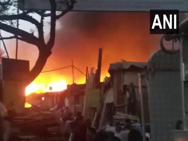 Visual of the fire (ANI).