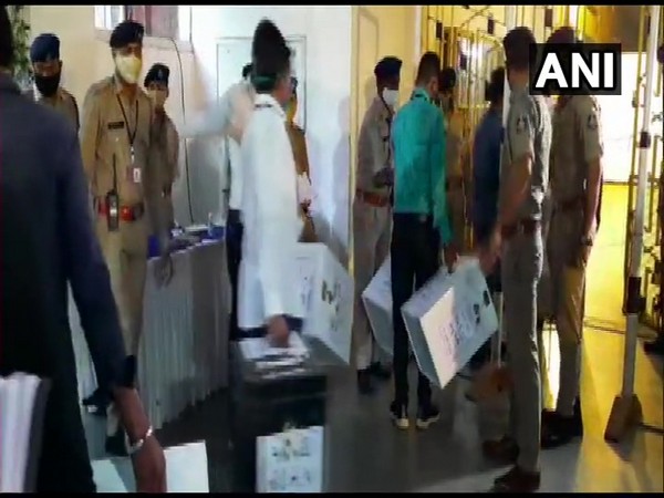 Arrangements of counting votes underway. (Photo/ANI)