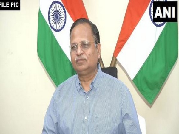 Delhi Health Minister Satyendar Jain (File Photo/ANI)