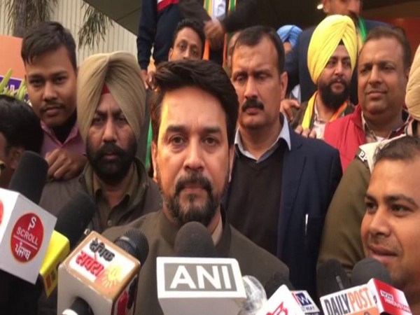 Union Minister Anurag Thakur (Photo/ANI)