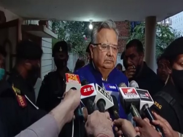 Former Chhattisgarh chief minister Raman Singh (Photo/ANI)