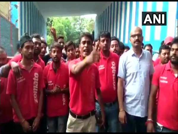 Zomato food delivery executives in Howrah are on an indefinite strike protesting against delivering beef and pork.
