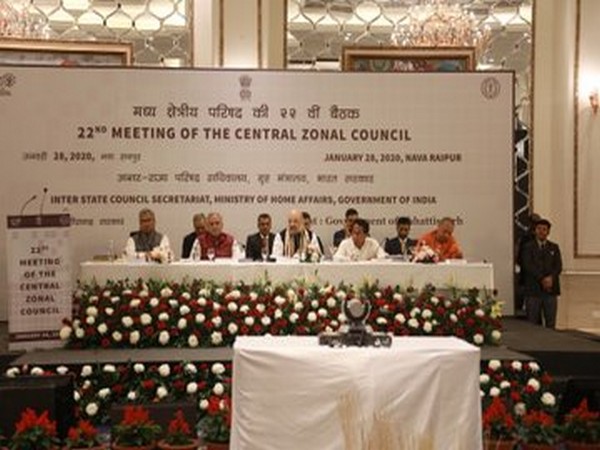 Visual from 22nd meeting of the Central Zonal Council at Nava Raipur.
