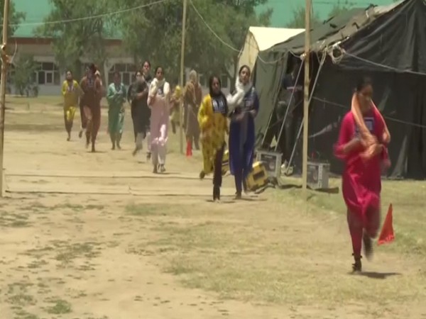 Many women candidates participated in the race, which was a part of the recruitment process (Photo/ANI)