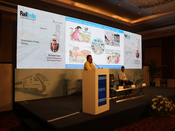 Chairperson and Managing Director (CMD) of RailTel, Puneet Chawla (Photo/Twitter)