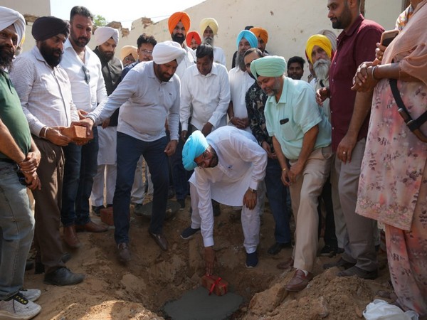 Punjab NRI Affairs Minister Kuldeep Singh Dhaliwal in Athoula village