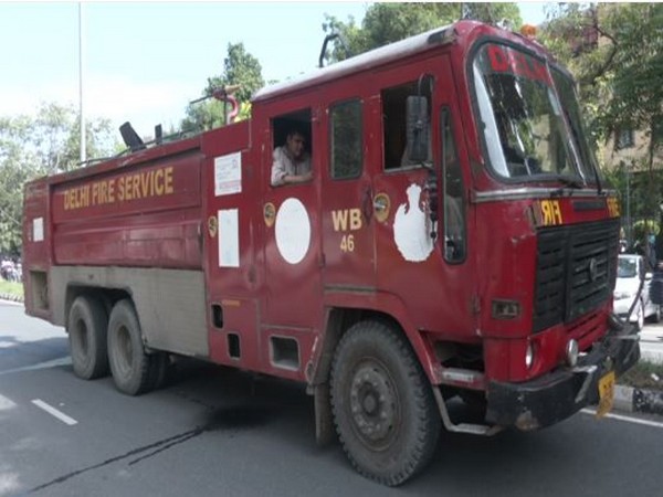 Fire engine at the site. (Photo/ANI)
