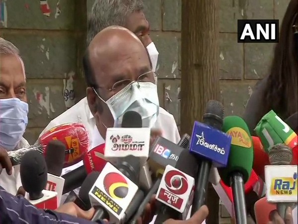 AIADMK leader D Jayakumar (Photo/ANI)