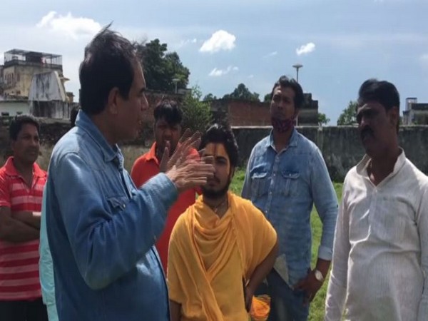 Visual of preparations in Ayodhya (Photo/ANI)
