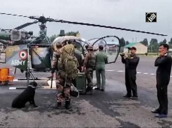 Amarnath cloudburst: 2 sniffer dogs moved to holy cave for rescue operation from Srinagar