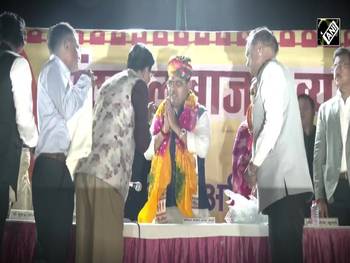 CM Bhajanlal Sharma attends Jaipur's Chhoti Chaupar Diwali celebration with Deputy CM Diya Kumari