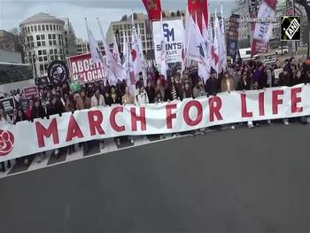 Thousands join 53rd annual March for Life, marching against abortion on streets of Washington