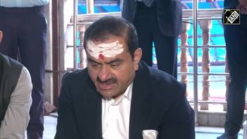 Gautam Adani visits Baba Baidyanath temple in Deoghar, performs darshan and offers prayers