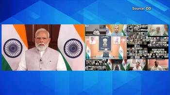 PM Modi addresses post-budget webinar on “Sabka Saath Sabka Vikas-Fulfilling Aspirations Of People”