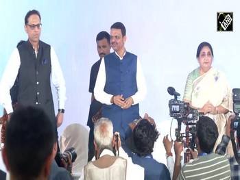 Maha CM Devendra Fadnavis attends foundation laying ceremony of Bajaj Finserv Campus in Pune