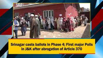 RAW-Srinagar casts ballots in Phase 4; First major Polls in J&K after abrogation of Article 370